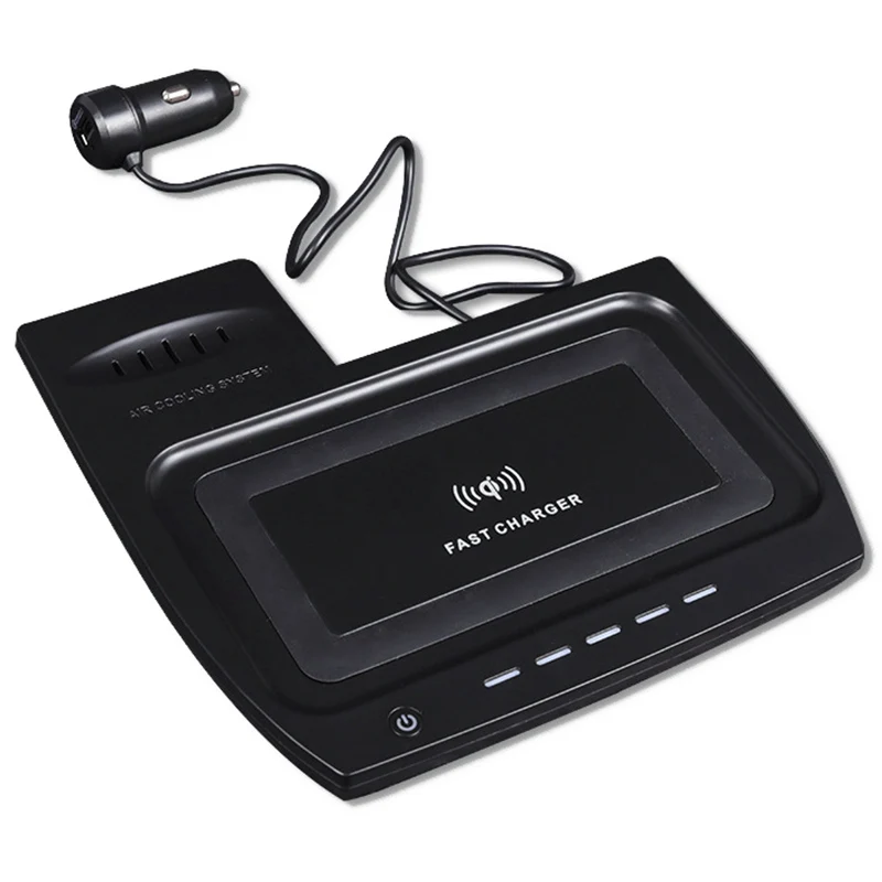 

On-Board QI Wireless Phone Charging Pad Panel Car Accessories for Honda Civic 10Th 2016 2017 2018