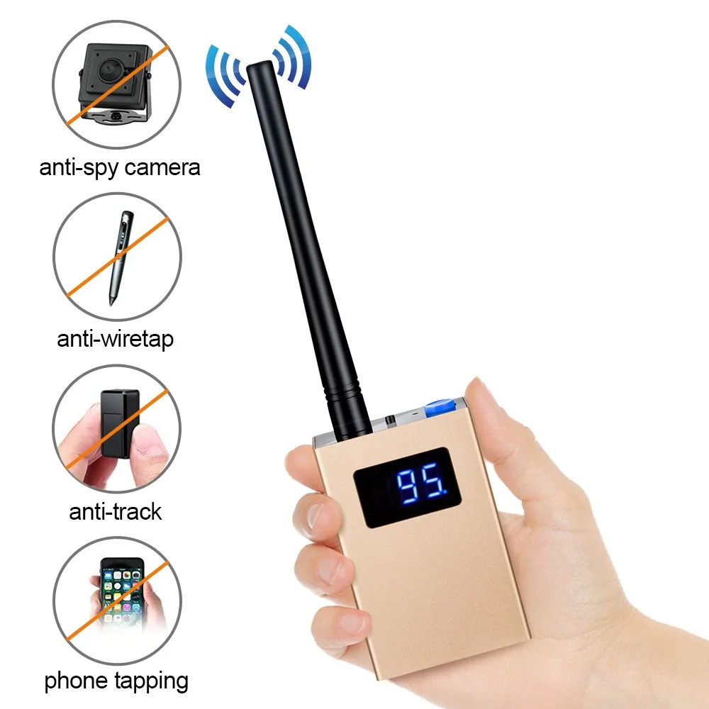 

WT04 bug wiretap spy devices detector hidden camera mini camera spy camera GSM GPS sound signal spy devices dedektor