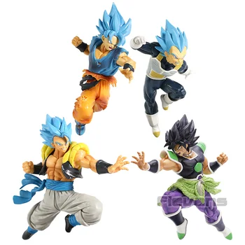 

Dragon Ball Super Broly Ultimate Soldiers The Movie SSGSS Blue Son Goku Vegeta Gogeta Brolly PVC Figure Collectible Model Toy