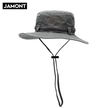 

Spring and summer outdoor hiking bucket hats do old sunshade breathable fisherman hat casual stitching fishing cap 14037