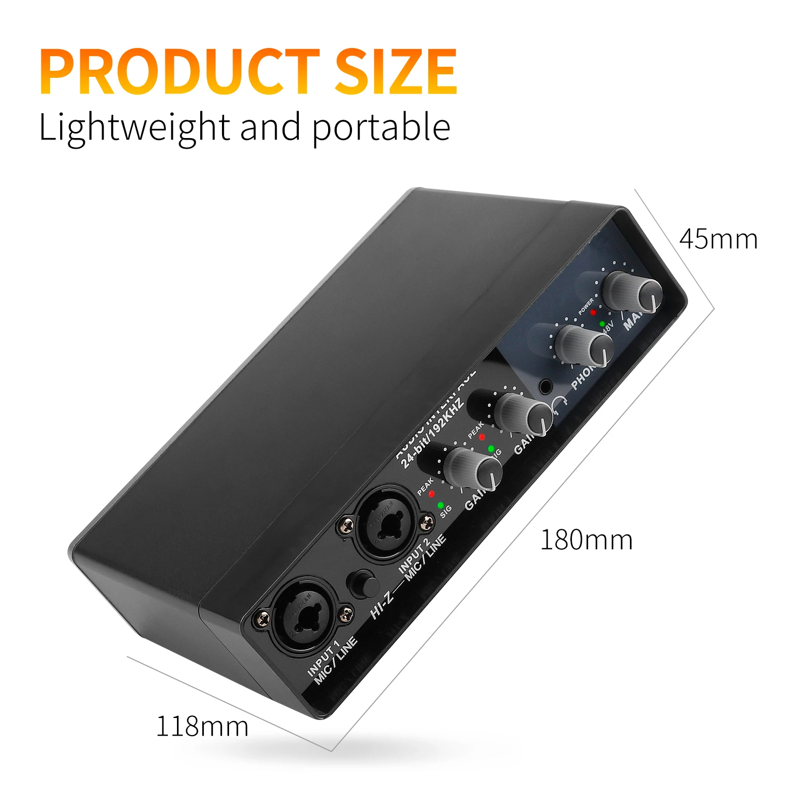Teyun Audio Interface Produce UR22C Sound Card for Recording Composing Guitar Audio interface USB audio Headphone Amplifier