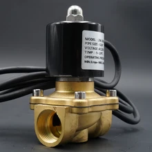 Клапаны DN15/DN20/DN25/DN32/DN40/DN50, нормально закрытый, AC DC водонепроницаемый, IP68, фонтан под водой, электромагнитный клапан, водяной клапан