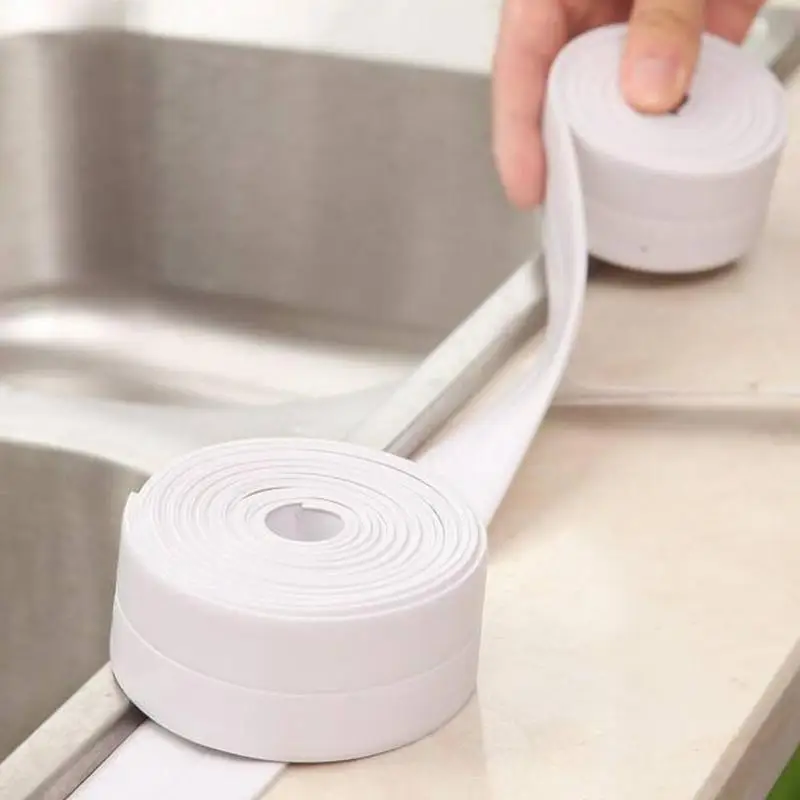 Caulk-Strip-Bath-Kitchen-Wall-Bathroom-7-Colors-Adhesive-Self-adhesive-Sealing-Mildewproof-Tape