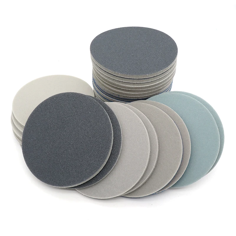5pcs Sponge Sandpaper Sanding Disc 5 Inch 125mm 3003000 Grit Sponge Sanding Paper For Polishing