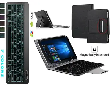 

Backlit Keyboard Case for Samsung Galaxy Tab A A6 10.1 2016 Cover T580 T585 SM-T580 SM-T585 Tablet Bluetooth Keyboard + Pen