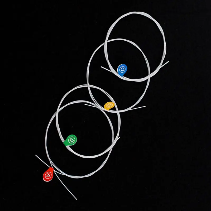 

4pcs Strings for 21/23/26/28 inch 4 String Ukulele Replacements Parts