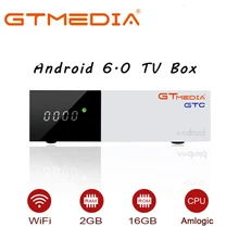 GTmedia GTC Receptor DVB-S2 DVB-C DVB-T2 ISDBT Amlogic S905D Android 6.0 TV BOX 2GB 16GB Satellite 1 Year IPTV Receiver TV Box GTmedia GTC Receptor DVB-S2 DVB-C DVB-T2 ISDBT Amlogic S905D Android 6.0 TV BOX 2GB 16GB Satellite 1 Year IPTV Receiver TV Box