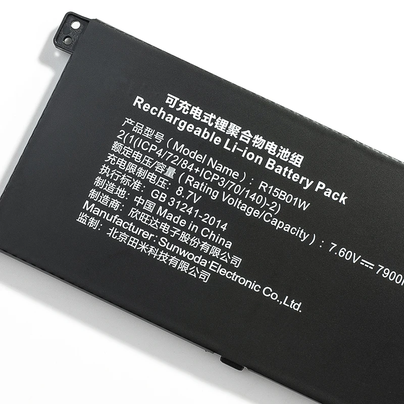 Оригинальная батарея ONEVAN 7 60 V 7900mAh 60.04Wh R15B01W для ноутбука Xiaomi Pro i5 15 6 бесплатная