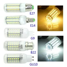 LED Corn Light Bulb E27 B22 GU10 E14 G9 7W To 30W Cool/Warm White AC110V / 220V High Bright Lamp Energy Saving Lights D20