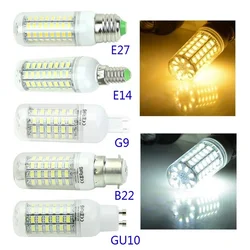 LED Corn Light Bulb E27 B22 GU10 E14 G9 7W To 30W Cool/Warm White AC110V / 220V High Bright Lamp Energy Saving Lights D20