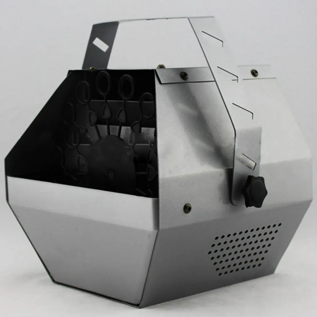 

Mini Portable Bubble Machine Automatic Metal Shell Professional Electric Bubble Machine for Bar Party Show Stage Wedding effect