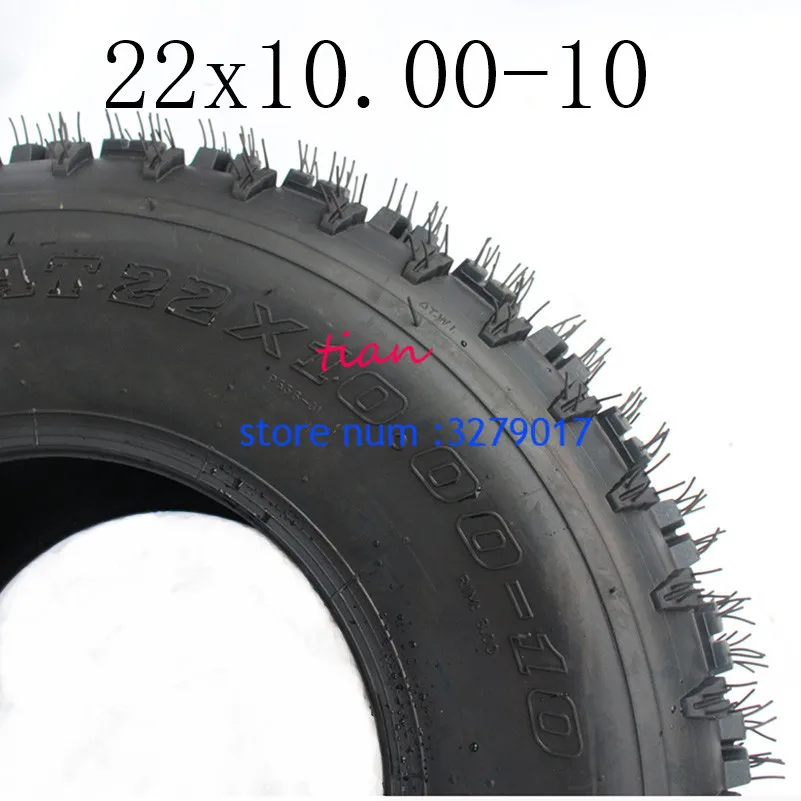 Горячая хорошая репутация картинг детская коляска ATV UTV 22x10. 00-10 дюймов бескамерные шины 22*10,00-10 резиновые шины