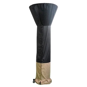 

With Zipper Protective Waterproof Windproof Home Garden Foldable Anti Dust Round Heavy Duty Patio Heater Cover Outdoor Durable