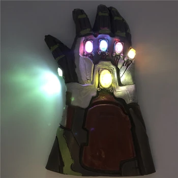 

Endgame Iron Man Gauntlet Cosplay Arm Thanos Latex Gloves Arms Superhero Masks Gun Props New Dropshipping