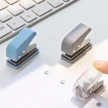 

Paper Hole Puncher Labor-saving High Efficient Plastic Cute Mini Single Hole Paper Puncher for Home