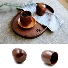 Древесина ююба чашка примитивная ручной работы натуральная ель деревянная чашка для завтрака пиво молоко посуда для напитков зеленая бутылка для воды и чая Ткань для очистки