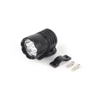 

Motorcycle Round Spotlight Head Light 4 LED Chips Headlights Ultra Bright Lamp Bulb CNC Motorbike Dirt Bike Scooter