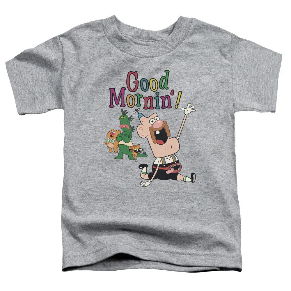 Футболка для малышей с надписью Uncle Grandpa-Good Mornin футболка унисекс мужчин и женщин |