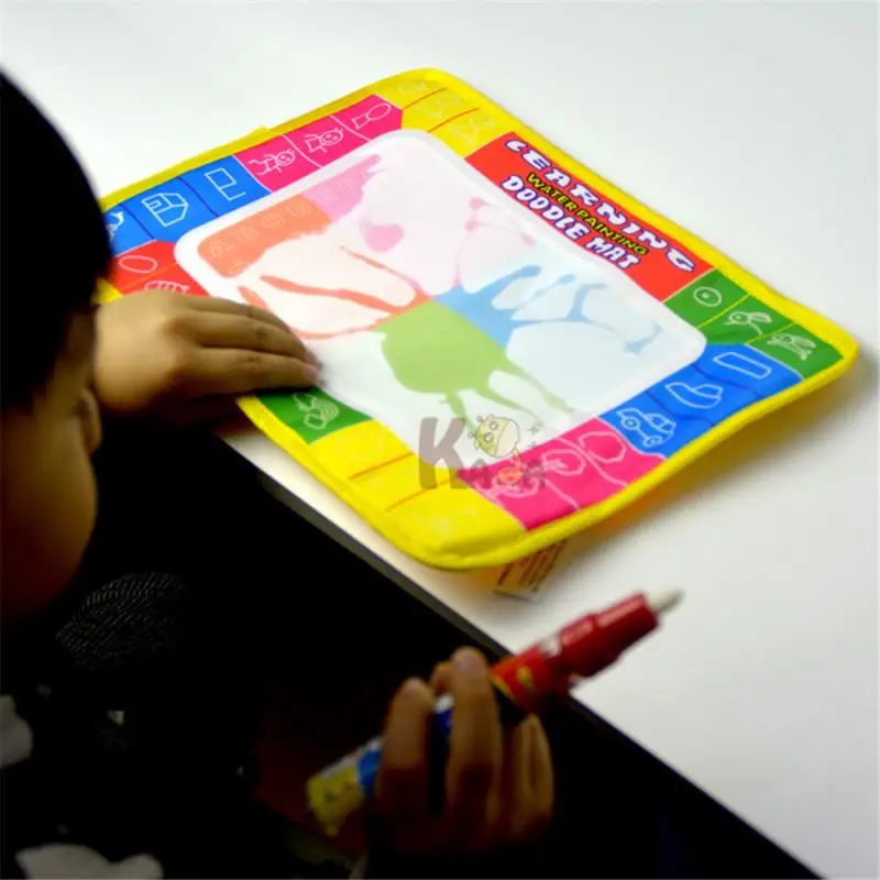 Tapis de dessin à l'eau réutilisable pour enfants, 100 x 80 cm, avec 3 Tapis de dessin à l'eau réutilisable pour enfants, 100 x 80 cm, avec 3