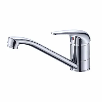 

1pc Durable Cold and Hot Water Tap Single Hole Mixer Faucet Water Faucet Basin Mixer Water Tap for Kitchen