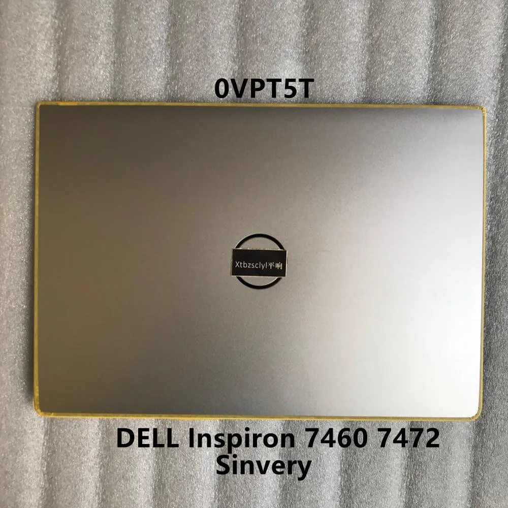 Чехол для ноутбука Dell Inspiron 14 7000 7460 7472 серебристый с ЖК-дисплеем 0VPT5T VPT5T |