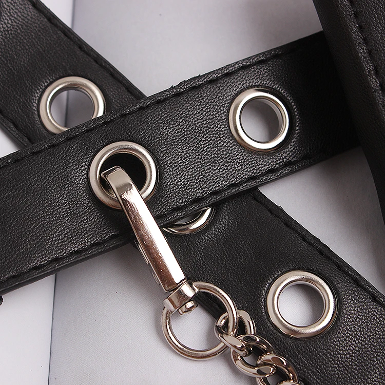 XITAO Hollow Mini Small Package Belt Detachable Multifunction Black Chain Belt Autumn New Tide Fashion Women Bag GCC1406