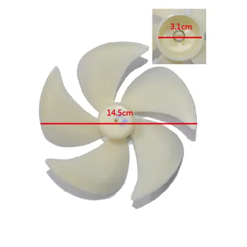 

Refrigerator fan motor fan blade plastic fan blade for midea BCD-555/556/550/551/553WKM Refrigerator parts