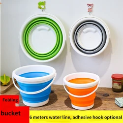 Portable Folding Bucket Can Be Thickened Hanging Water Leakage Saving Space Can Wash The Car Can Be Loaded Fish Storage