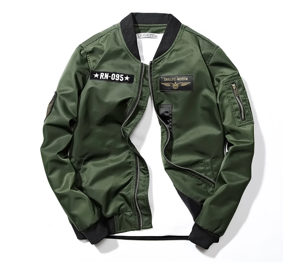 ジャケット・アウター XENO CLASSIC BOMBER JACKET KhakiBlack 61J2f5hwg4L._SY350_QL65_.jpg