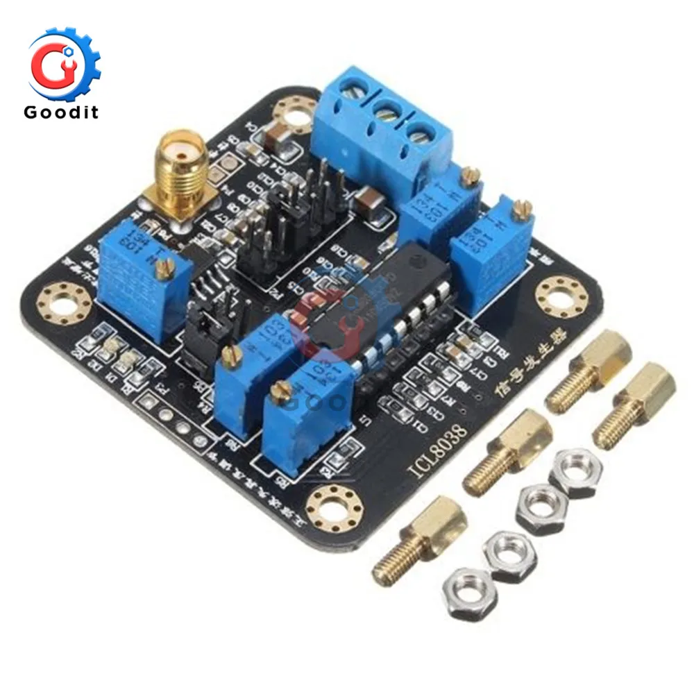 ICL8038 модуль генератора низкочастотных сигналов Синусоидальная прямоугольная