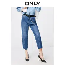ONLY2019 летние новые прямые укороченные джинсы с высокой талией | 119149662
