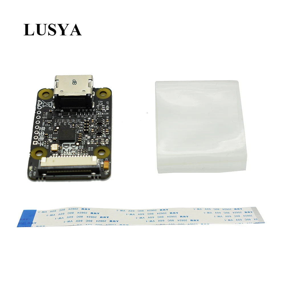 Lusya Стандартный HDMI к CSI 2 плата адаптера Вход до 1080p25fp для Rasperry Pi 4B 3B + Zero W G4