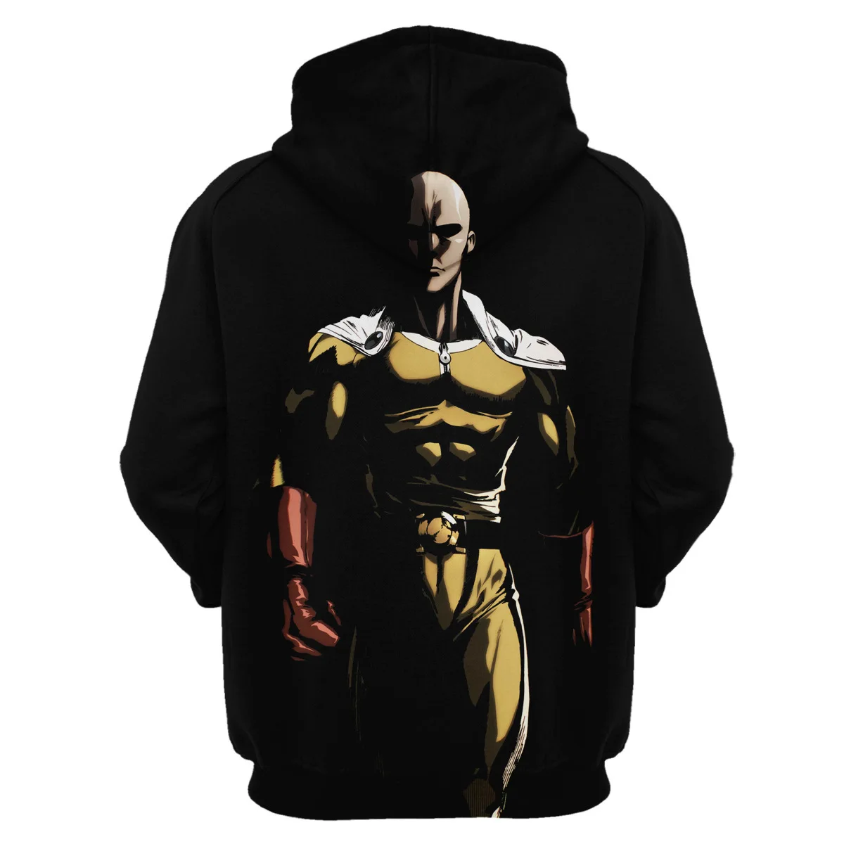 

Japanese Anime Cartoon Onepiece One Punch Superman Pop Up 3d Printed Men's hoodie saitama costume