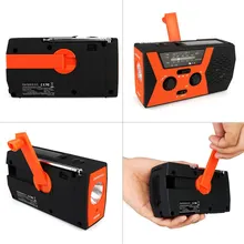 FM AM цифровое радио наружное многополосное радио солнечное ручное аварийное зарядное устройство SOS сигнализация с светодиодный фонарик