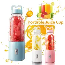 Соковыжималка для смузи, блендеры, соковыжималка, 550 мл, портативная мини пластиковая, для здорового питья, 220 В, для овощей, красивая