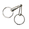 Stainless Steel Loose Ring Snaffle Bit Horse Hollow Mouthpiece 12cm Product Horse Equipement 2