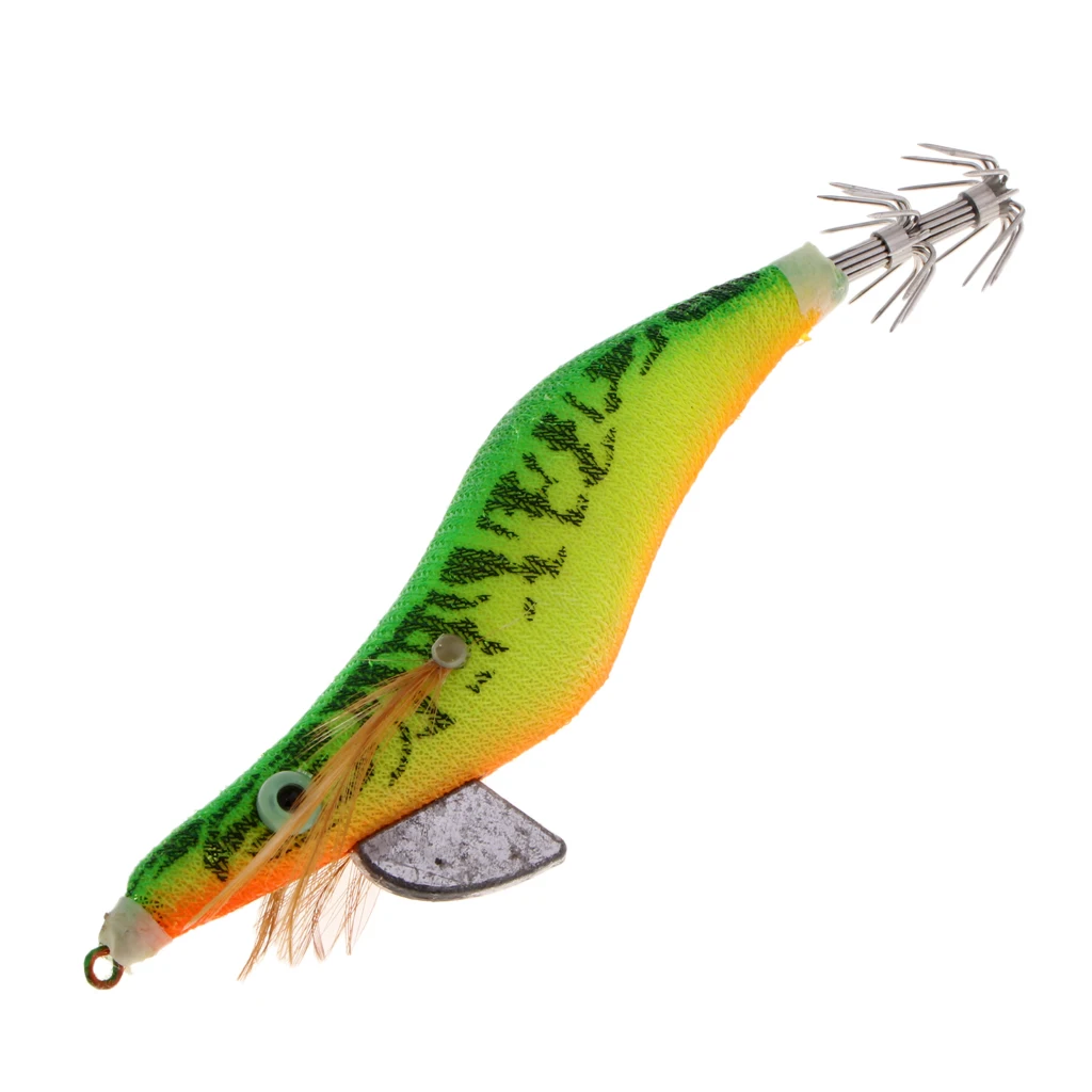 Fishing Plastic Hard Shrimp Lure Luminous Glow in Dark Prawn Squid Jig Hooks Fishing Baits for Fisherman