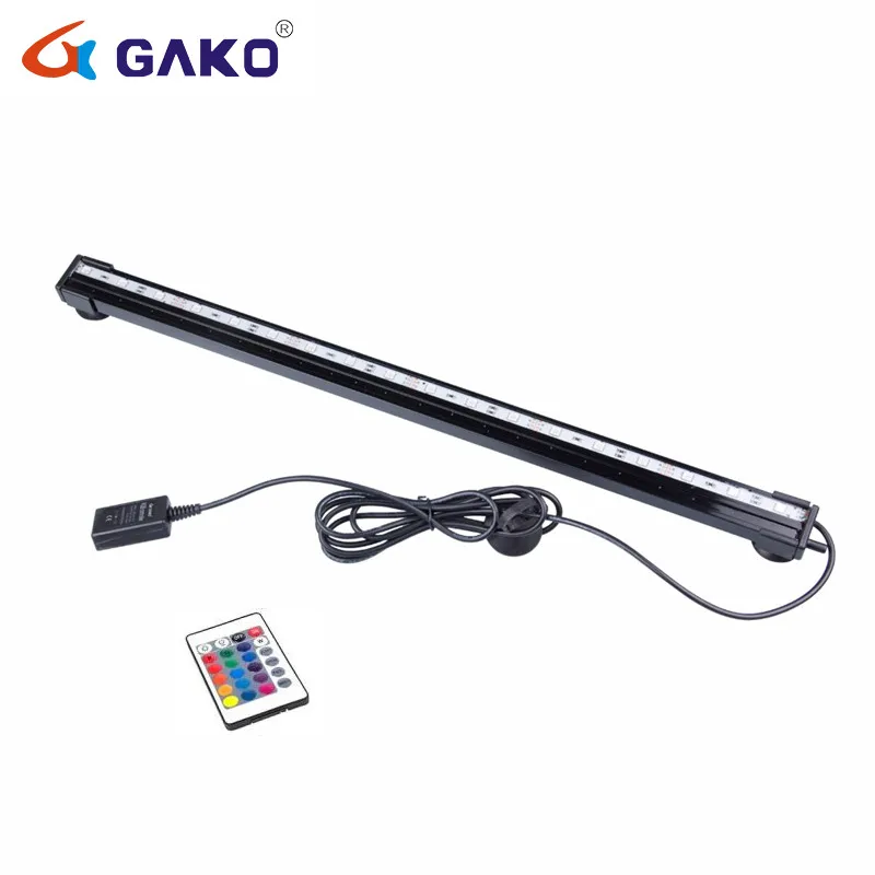 

Bubble Light 68 CM Colorful RGB SMD Aquarium Air Bubble Lamp Waterproof Fish Tank Submersible Light With Remote Controler