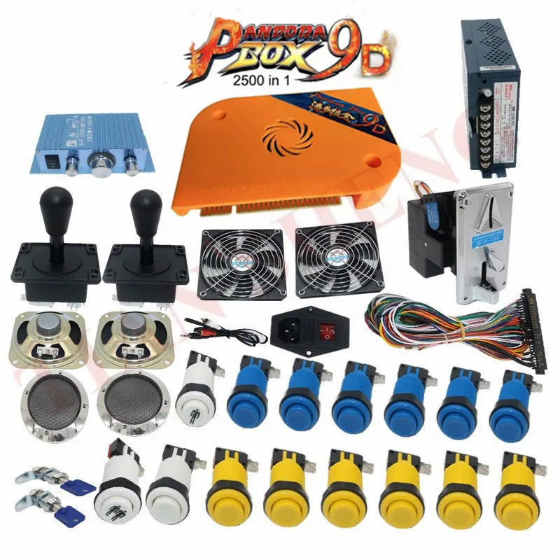 Arcade-Joystick-DIY-Kit-Zero-Delay-Arcade-DIY-Kit-2-Players-Keyboard-USB-Encoder-To-PC.jpg_50x50 - 副本