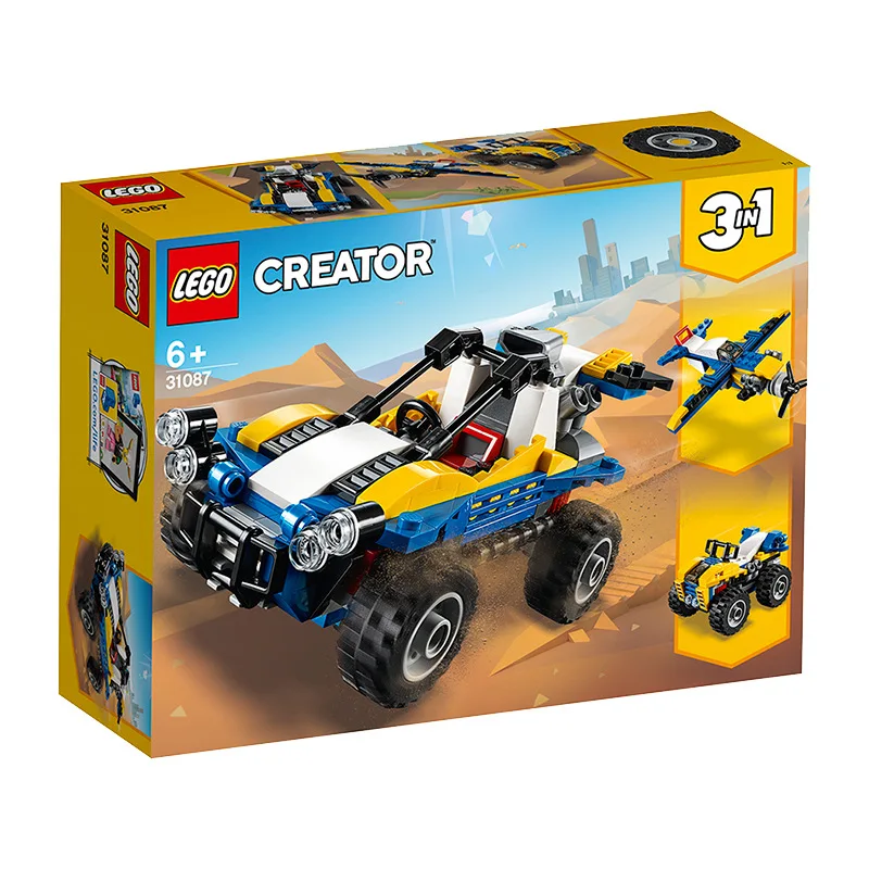 LEGO March New Products Flexible Creative Series Desert off-Road 31087 Lego Toy Building Blocks