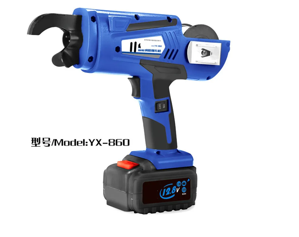 

13200 mAh Automatic Rebar Tying Machine Tier Binding Machine Wire Knotting Cordless Rechargeable Lithium Battery Electric 860