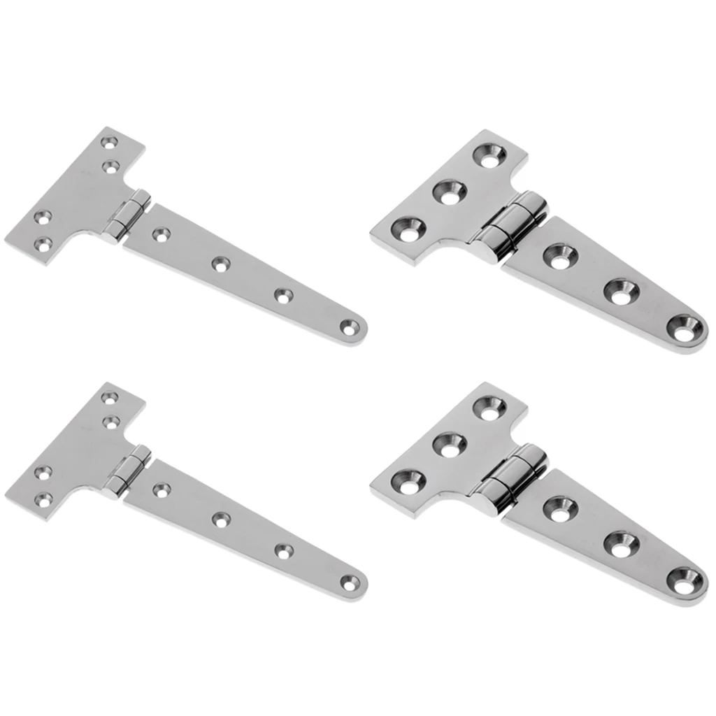 Tee Hinge Boat Cabinet Shed Door Gate T Strap Hinge 203mm& 100mm Hardware