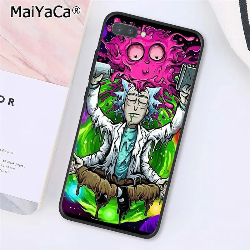 MaiYaCa мультфильм Рик и Морти чехол для телефона для huawei смартфона Honor 8X9 10 20 Lite 7A 5A 7C 10i 20i View20