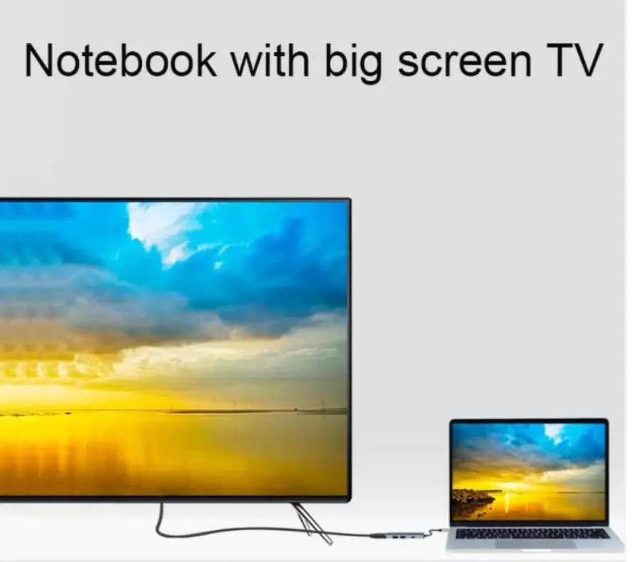 4 в 1 многофункциональная USB 3,0 концентратор Тип C до 4K HDMI адаптер для Macbook Коврики книга samsung S8/S9 Note 9 huawei Коврики 10 P10/20 Вт, 30 Вт, USB C концентратор USB