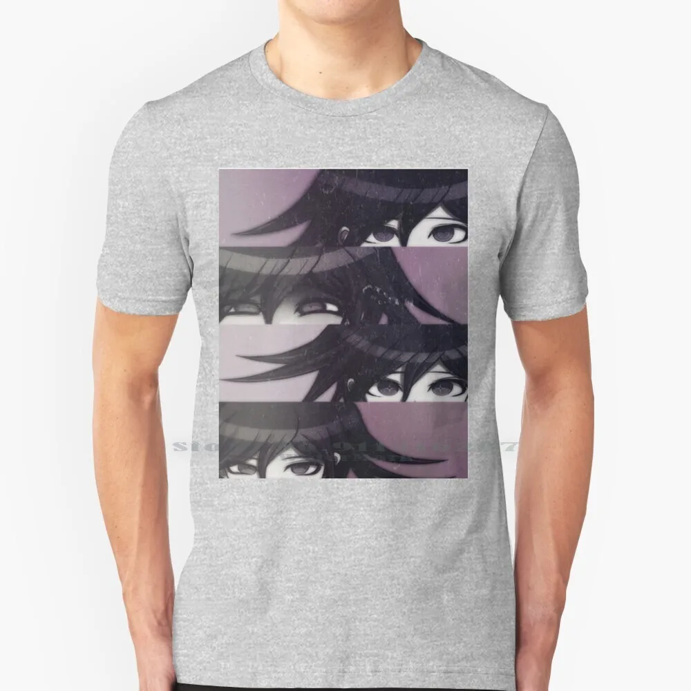 Футболка Kokichi Ouma с множеством лиц 100% чистый хлопок Danganronpa Dangan Ronpa V3 Ultra | Мужская