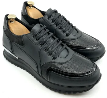 

New Men's Comfortable Fashion Shoes Black Normal Sneakers Men Casual Shoes 2020 Breathable Men Shoes Footwear Trend Shoes