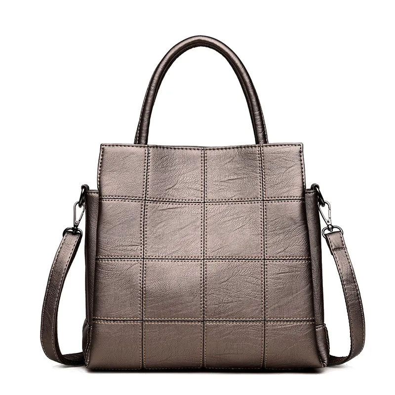 Сумки Corssbody для женщин, сумка через плечо, сумка-мешок, роскошные сумки, женская сумка-тоут, Дизайнерская Женская Ручная сумка, высокое качество, Bolsas - Цвет: BRONZE