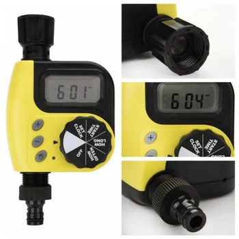 

Irrigation Timer Battery Single Outlet Electronic Digital Programmable Hose Faucet Timers Garden Automatic Watering Device