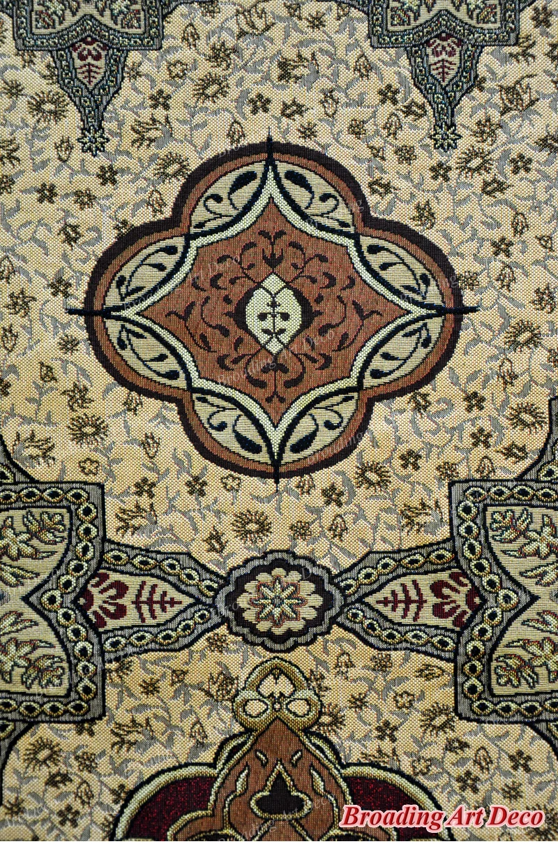 Moroccan Style II Jacquard Weave Tapestry Wall Hanging Gobelin Home Textile Art Decoration Aubusson Cotton Size 170x138cm