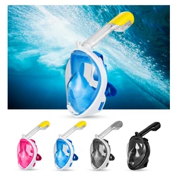 Zacro Full Face Scuba Diving Mask Anti Fog Goggles With Camera Mount Underwater Wide View Snorkel Swimming Mask Diving Equipment